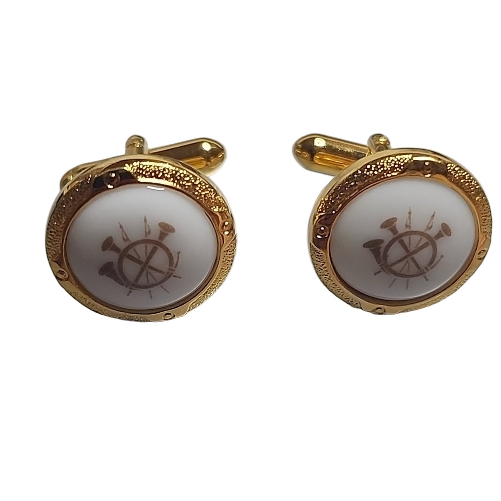 Denmark cufflinks Gold Plated